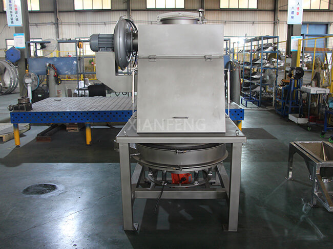 Dust-Free Loading Station Real Shot - Equipped with Flour Vibrating Screen for Clean Flour Feeding & Sieving