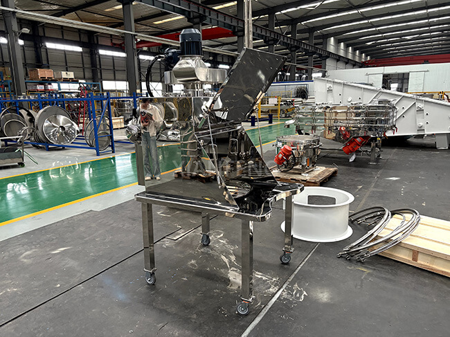 Mobile Dust-Free Loading Station Real Shot - Flexible Equipment for Multi-Station Dust-Free Powder/Granule Feeding