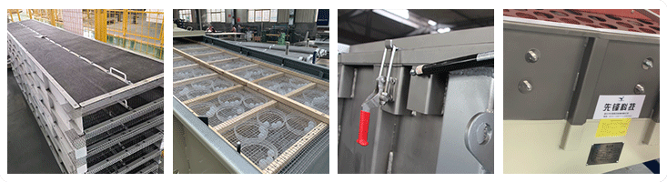 Grid support and fixation