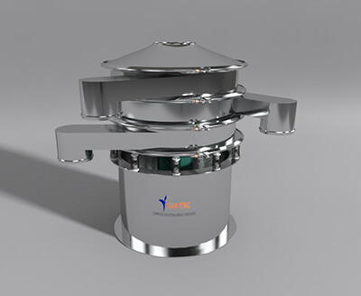 Double-layer ultrasonic vibrating screen