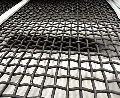 Large mesh vibrating screen mesh