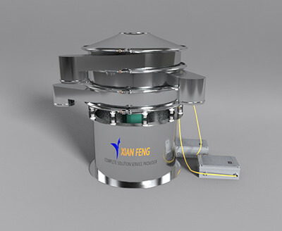 Stainless steel ultrasonic vibrating screen