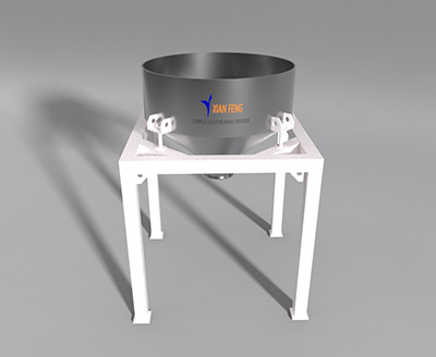 Stainless steel silo for material