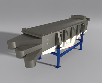 Carbon steel linear vibrating screen
