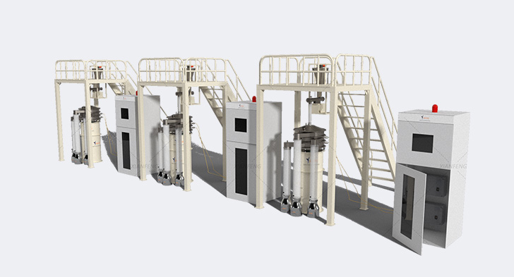 Metal powder production line