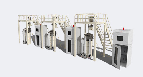 Metal powder production line