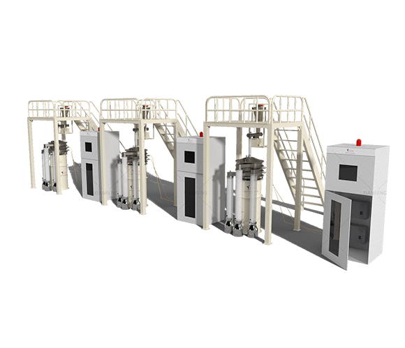 Metal powder production line