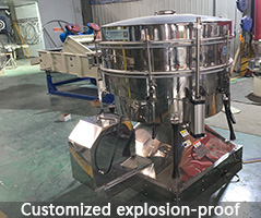 Tumbler screening Machine