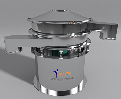 Stainless steel vibrating screen