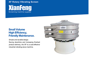 Circular vibrating screen