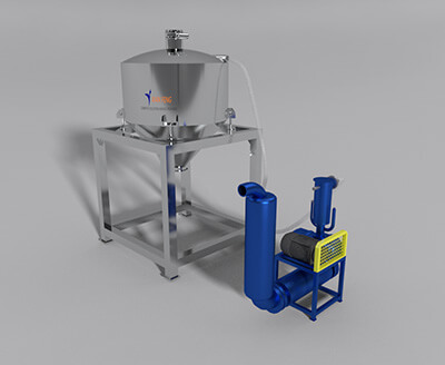 Continuous vacuum feeder