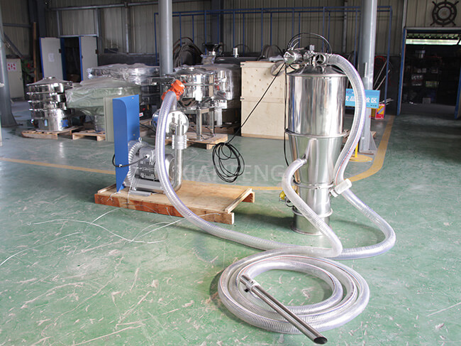 Split-Type Vacuum Conveyor - Real Image for Dust-Free Transfer with Flexible Layout in Production Lines