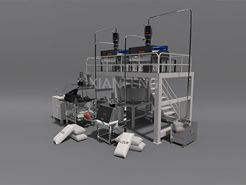 Mixing production line