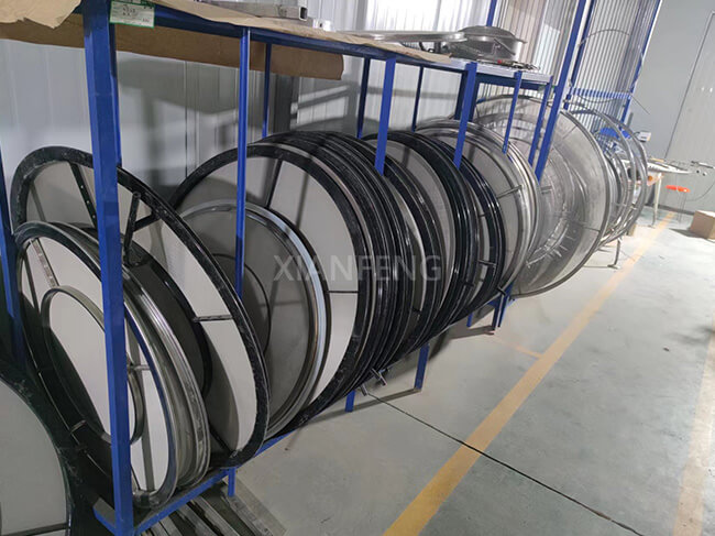 Multiple Types of Circular Vibrating Screen Mesh Real Shot - Multi-Mesh Screens for Precision Sieving of Various Granules/Powders