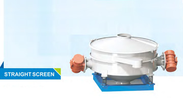 Direct discharge vibrating screen