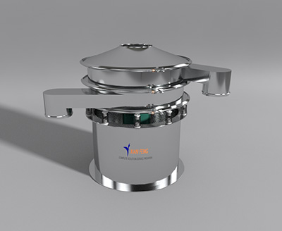 Single-layer ultrasonic vibrating screen