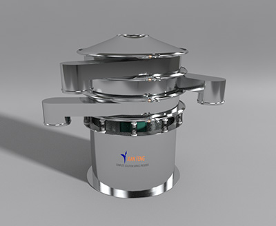 Double-layer ultrasonic vibrating screen