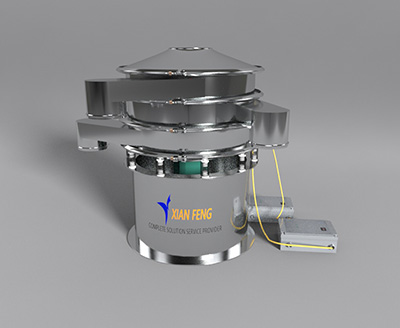 Stainless steel ultrasonic vibrating screen