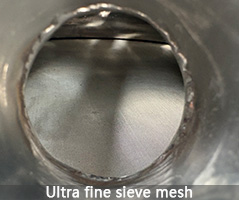 Metal powder vibrating screen