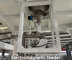 Metal powder vibrating screen