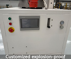 Metal powder vibrating screen