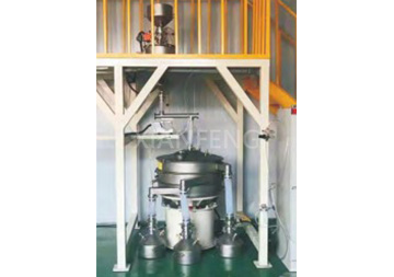 Metal powder vibrating screen