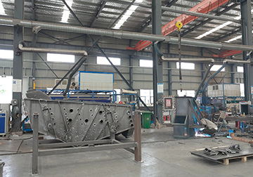 Probability Screen Semi-Finished Products - Workshop Production Scene - Vibrating Screen Manufacturer
