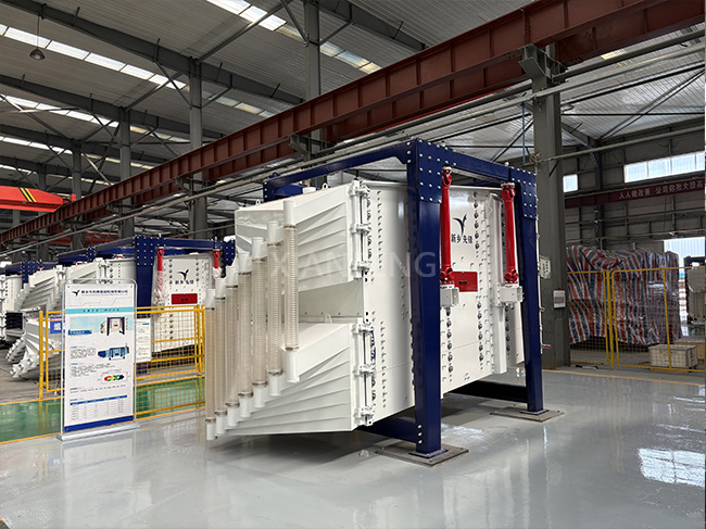 Gyratory Sifter Real Shot - Compound Type for Multi-Layer Synchronous Sieving of Industrial Powder & Granule