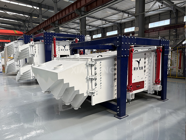 Real Photo of Gyratory Sifter - High-Efficiency Equipment for Sand Impurity Removal & Grade Screening