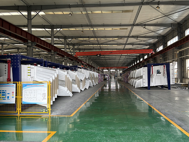 Workshop Real Photo of Gyratory Sifter Set - Multiple Units for Large-Scale Powder & Granule Sieving Projects