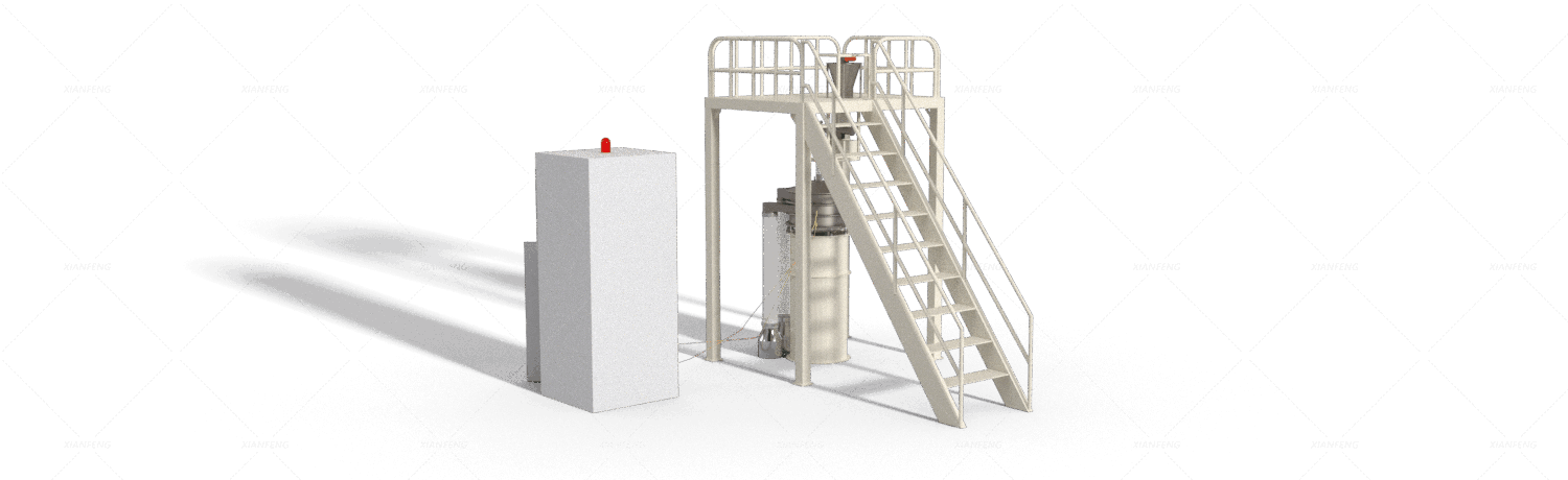 Metal powder vibrating screen