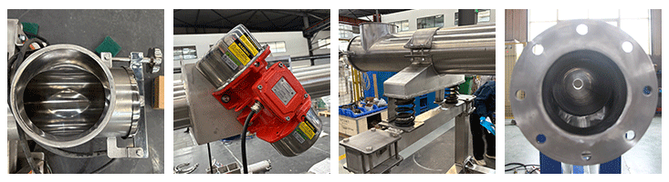 Tubular vibrating feeder
