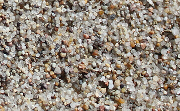 Processing and screening of sand materials