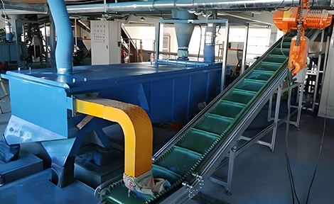 Linear Vibrating Sieve For Feed