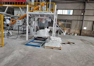 Automatic big bag filling machine