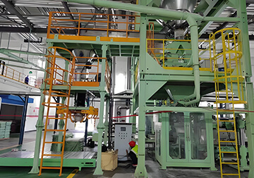 Automatic big bag filling machine