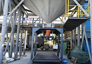 Automatic big bag filling machine