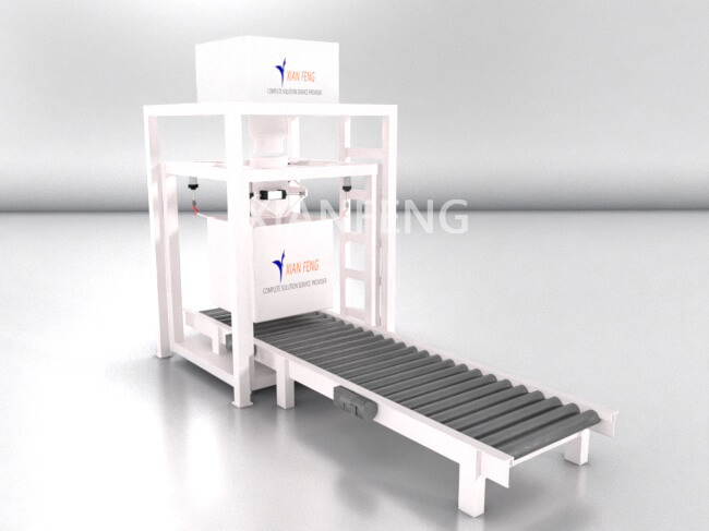 Automatic big bag filling machine