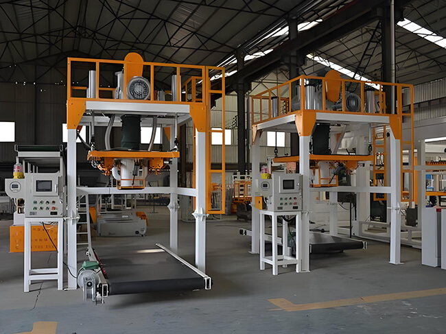 Automatic big bag filling machine