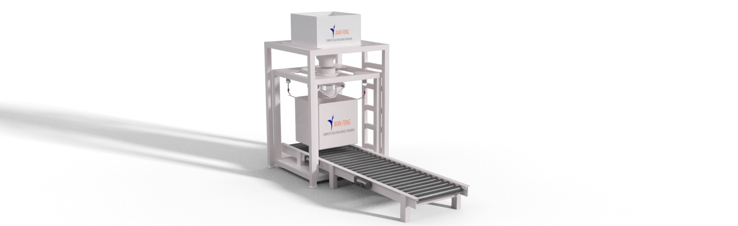 Automatic big bag filling machine