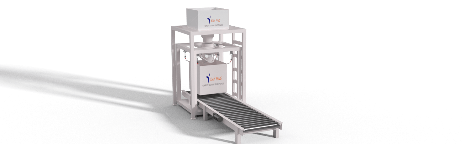 Automatic big bag filling machine