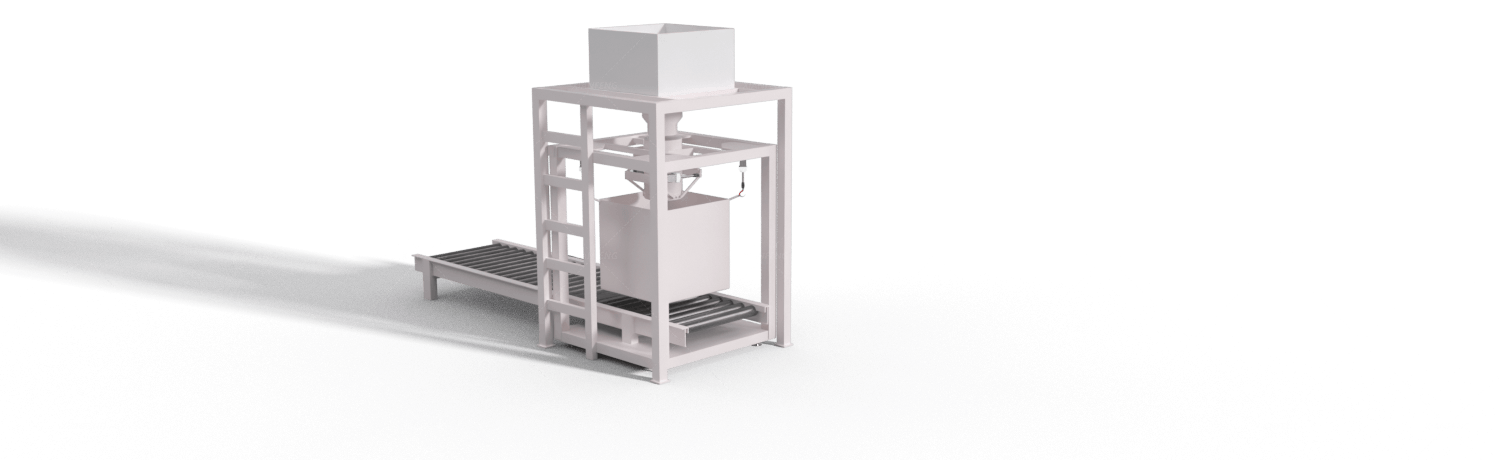 Automatic big bag filling machine