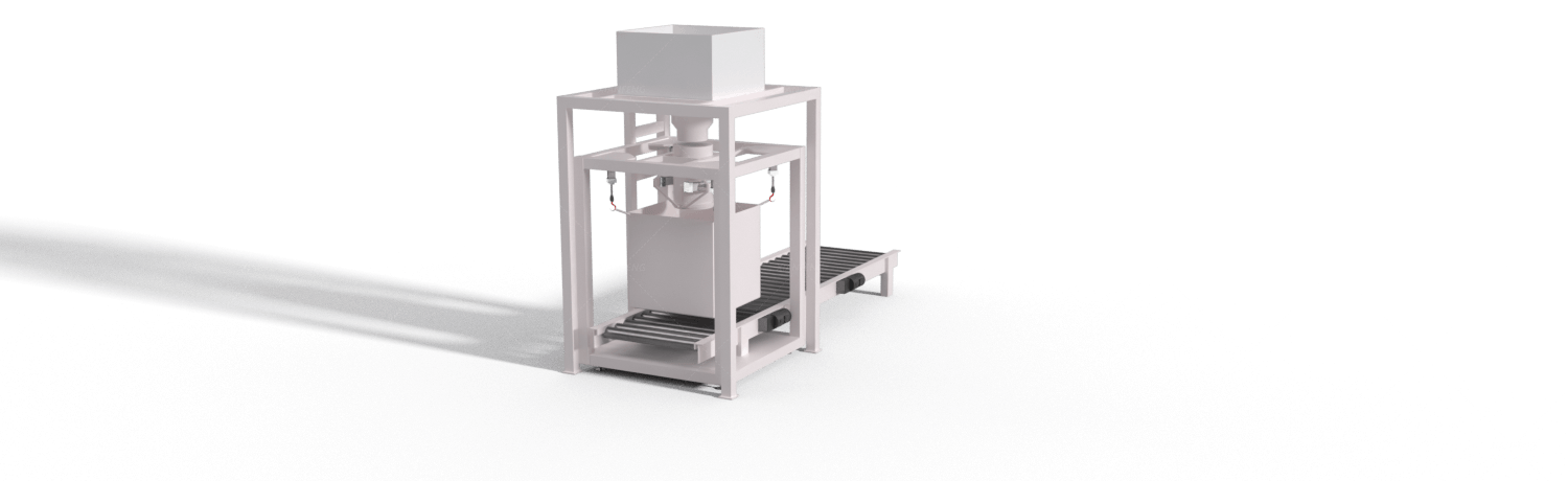 Automatic big bag filling machine