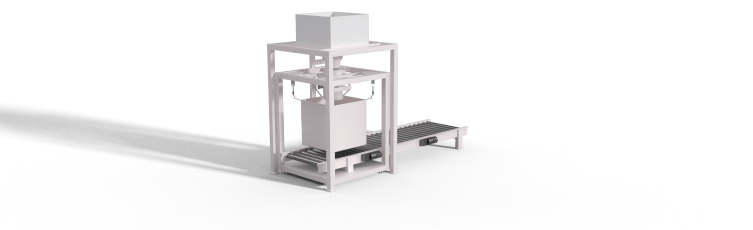 Automatic big bag filling machine