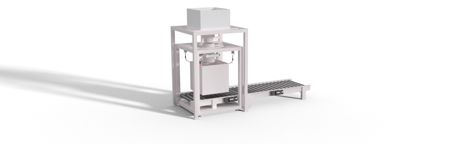 Automatic big bag filling machine