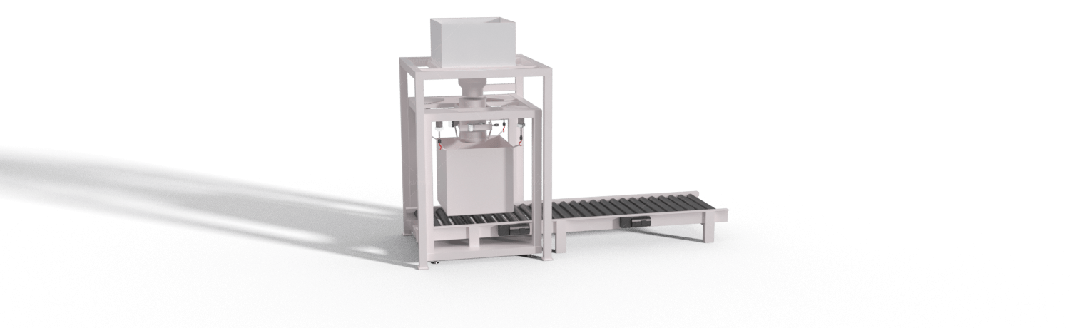 Automatic big bag filling machine